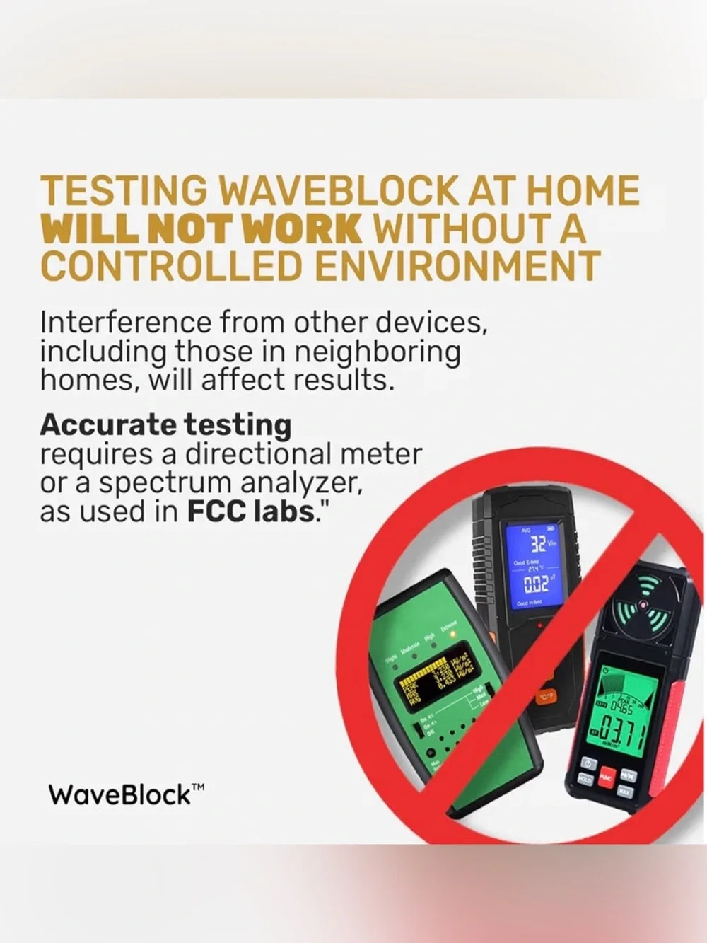 WAVEBLOCK EMF Blocker Sticker for iPhone 11 White, NEW